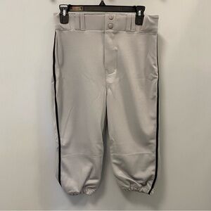 Champro men’s youth triple crown knicker grey baseball pant size XL